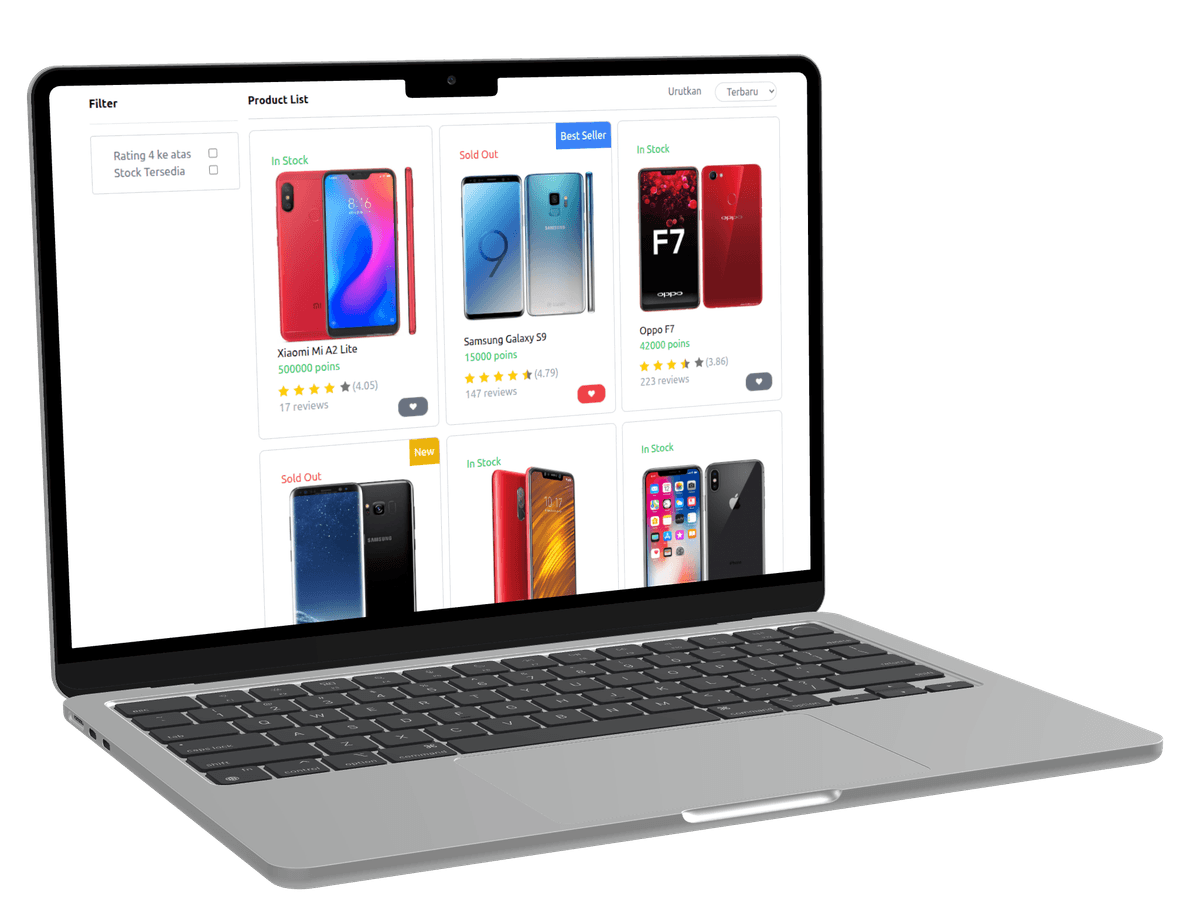 Smartphone Product Catalog